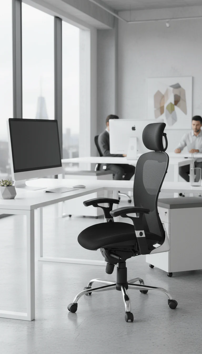 Harwick Deluxe Ergonomic Mesh Office Chair [3052] - Image 5