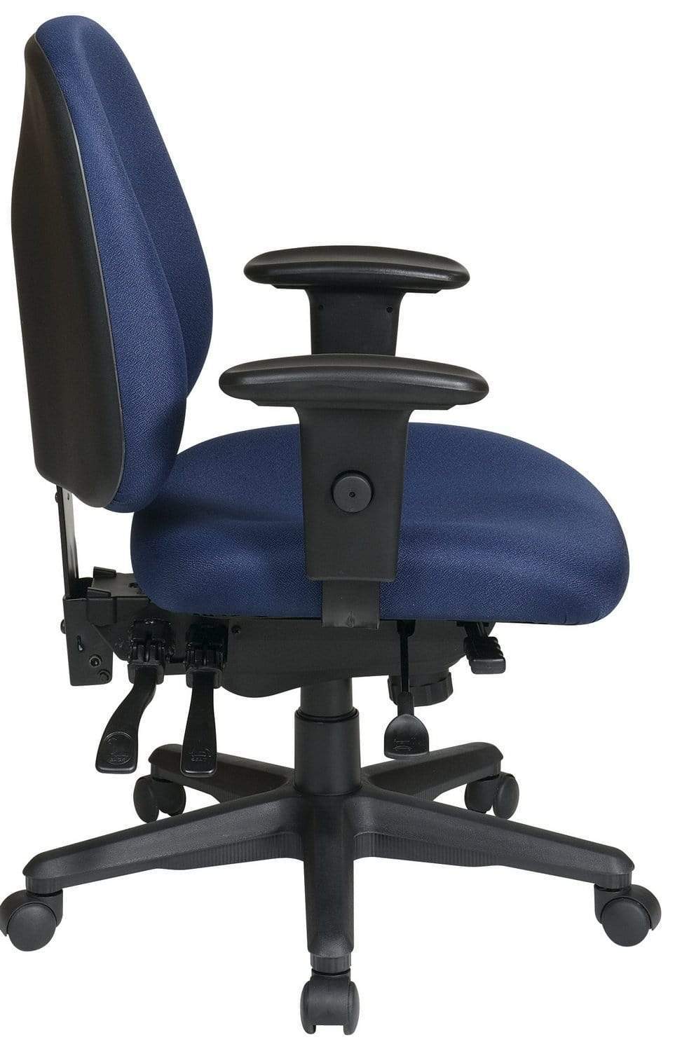 Work Smart Adjustable Ergonomic Fabric Office Chair [43808] - Image 4