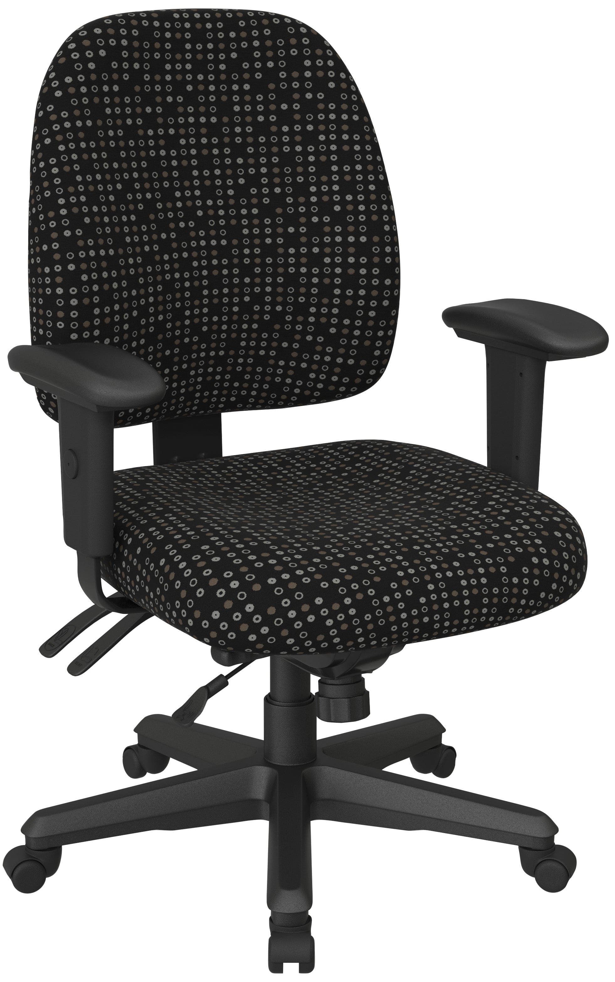 Work Smart Adjustable Ergonomic Fabric Office Chair [43808] - Image 5