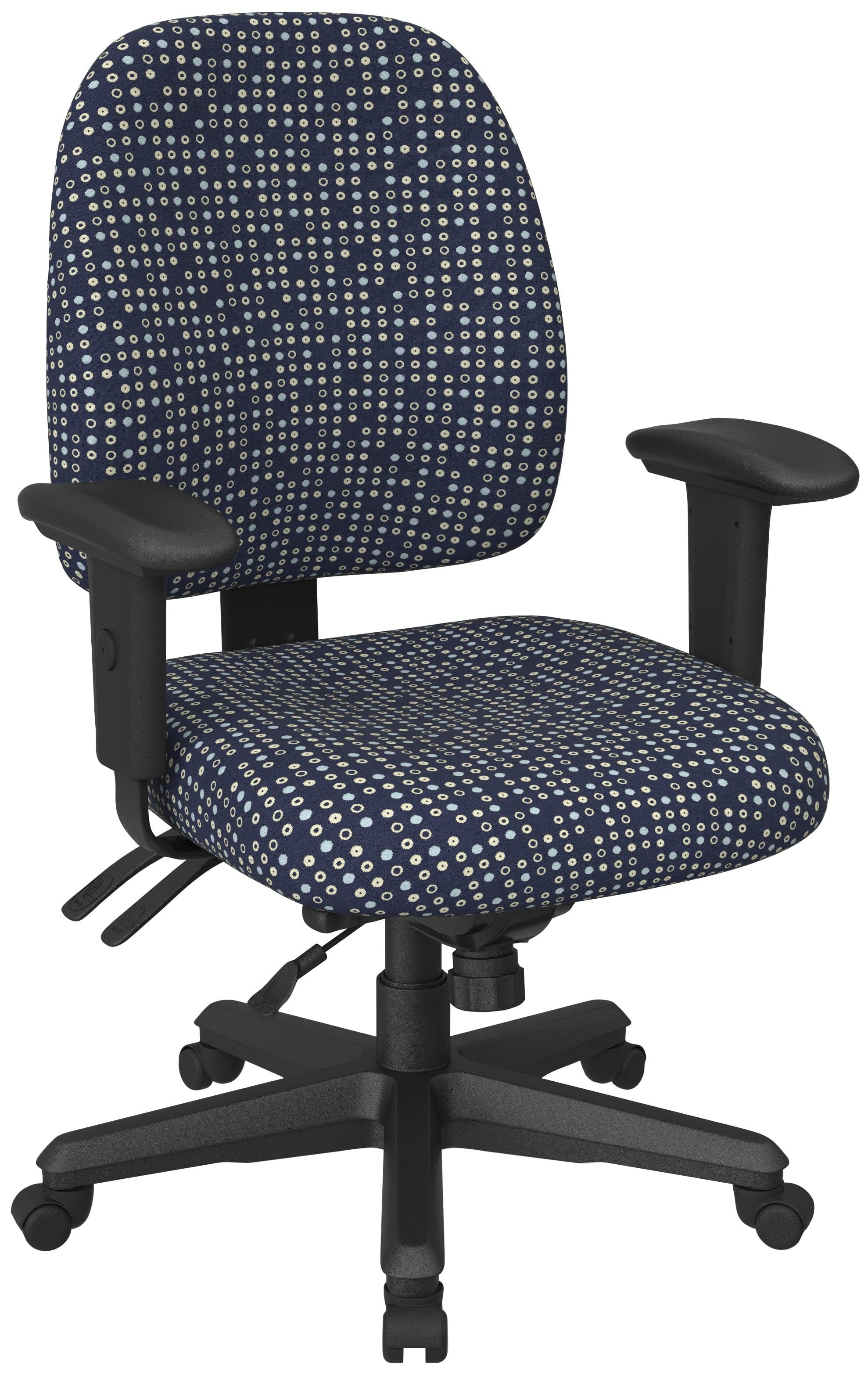 Work Smart Adjustable Ergonomic Fabric Office Chair [43808] - Image 6