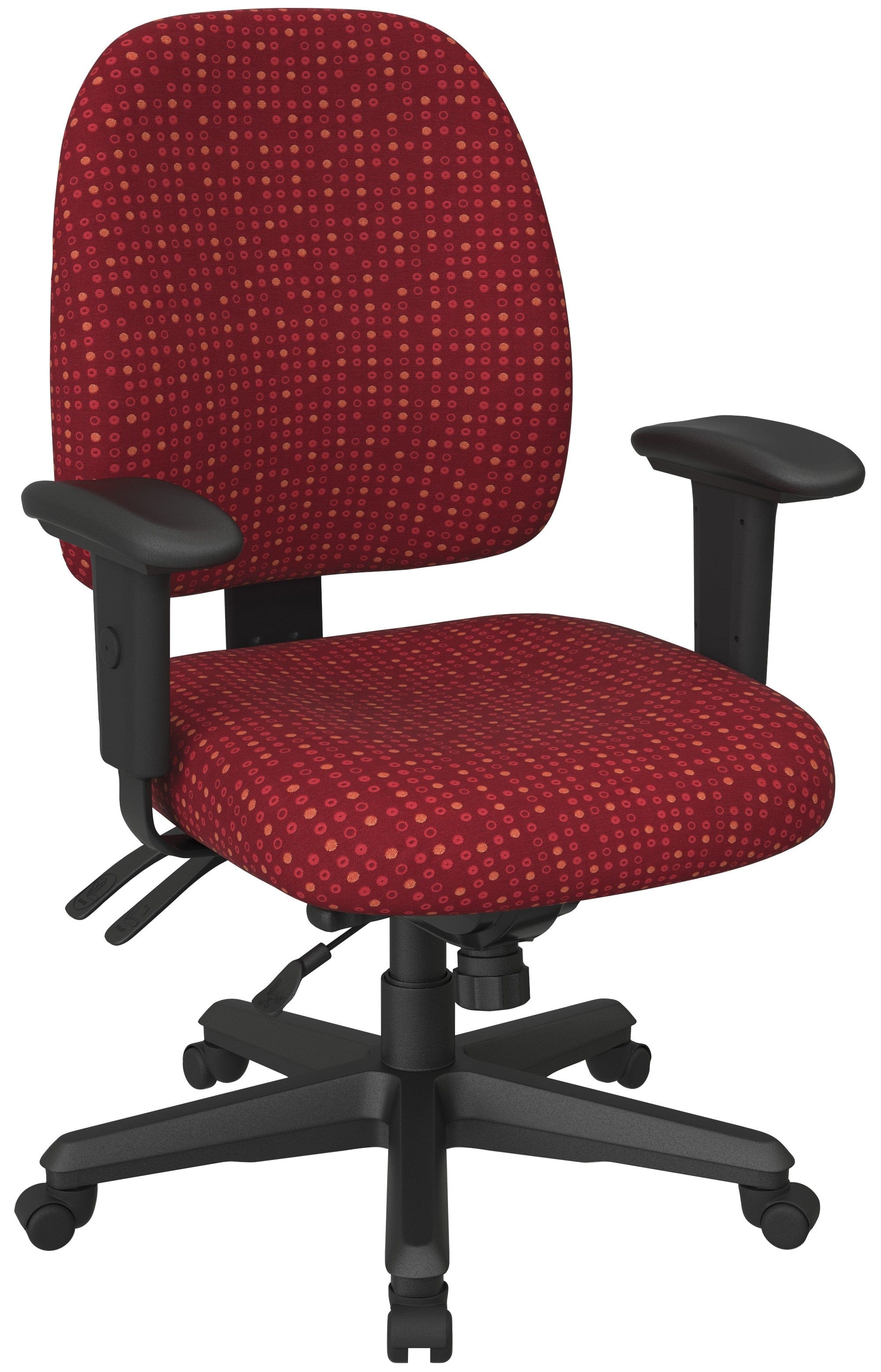 Work Smart Adjustable Ergonomic Fabric Office Chair [43808] - Image 9