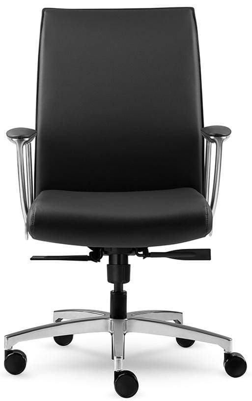 Allseating Mid or High Back Zip Chair in Genuine Leather [94040] - Image 3