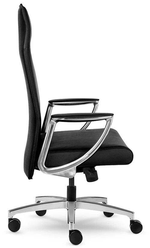 Allseating Mid or High Back Zip Chair in Genuine Leather [94040] - Image 5