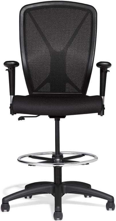 Allseating Premium Fluid Mesh Drafting Chair [81019] - Image 5