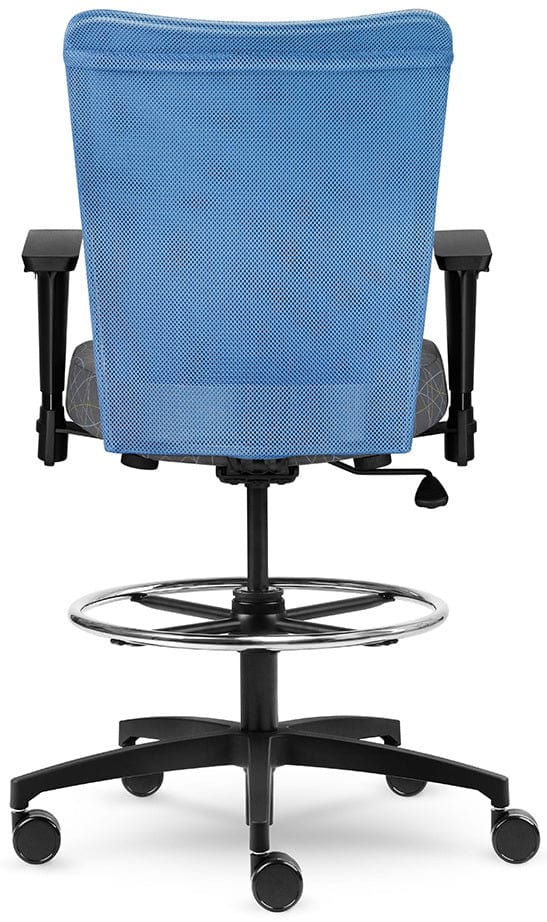 Allseating Inertia Mesh Drafting Chair [77019] - Image 3