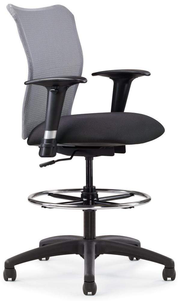 Allseating Inertia Mesh Drafting Chair [77019] - Image 4
