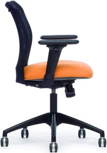 Allseating Inertia Mesh Mid Back Task Chair [77040] - Image 6