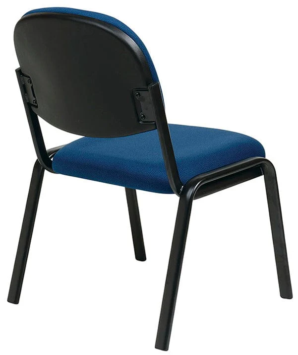 Work Smart Armless Fabric Office Guest Chair [EX31] - Image 3