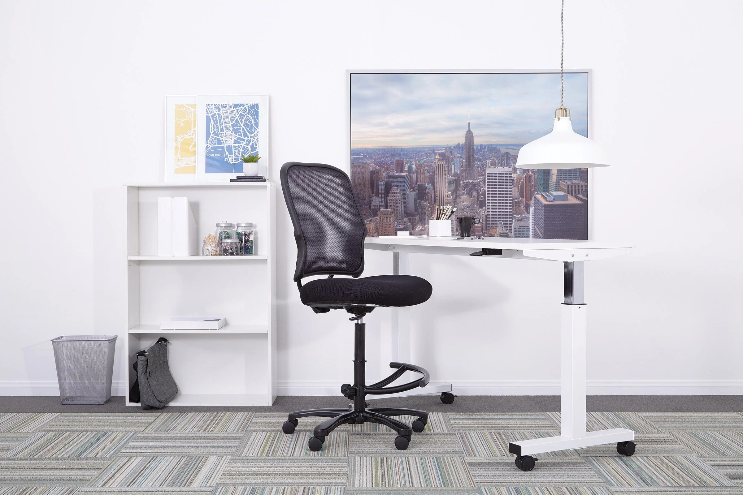 Space Seating Big and Tall Mesh Drafting Chair [15-37A720D] - Image 4