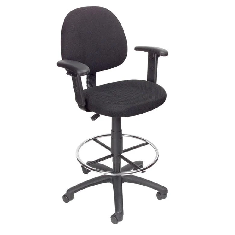 Boss Contoured Drafting Office Chair [B1615] - Image 5
