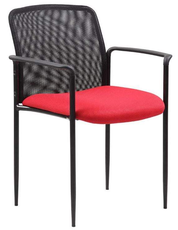 Boss Contemporary Mesh Stacking Chair [B6909]
