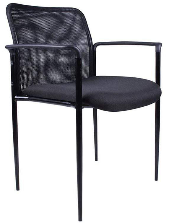 Boss Contemporary Mesh Stacking Chair [B6909] - Image 2
