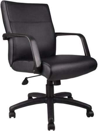 Boss LeatherPlus Desk Chair [B686]