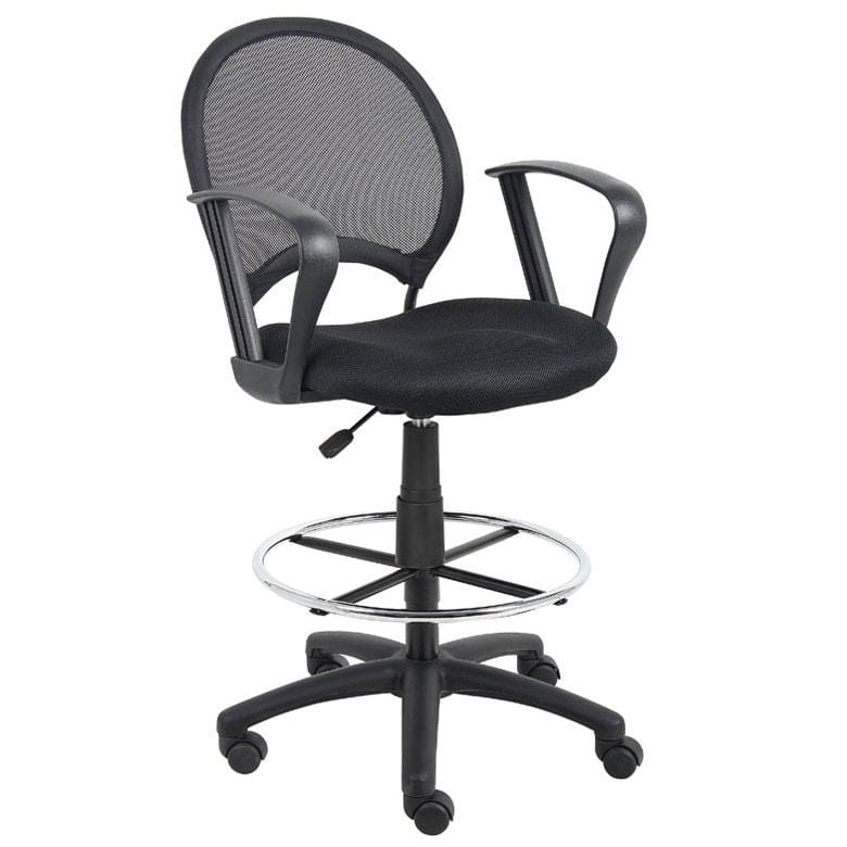 Boss Mesh Back Drafting Stool [B16215] - Image 5
