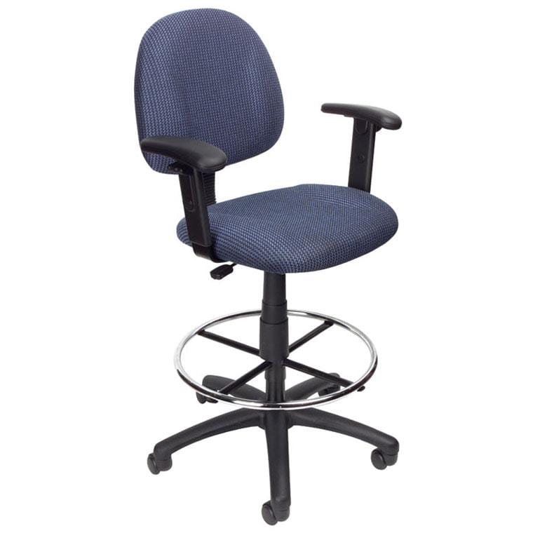 Boss Sculptured Seat &amp; Back Drafting Chair [B1616] - Image 3