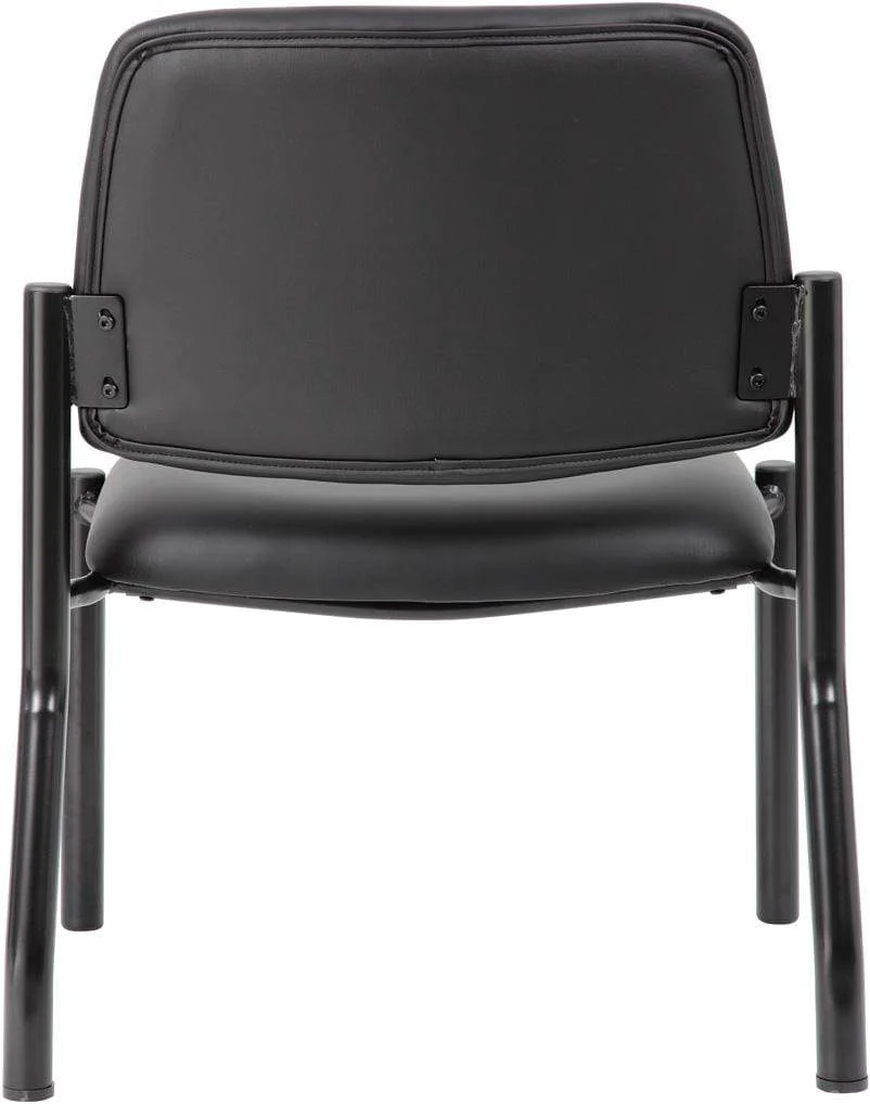 Boss Antimicrobial Bariatric Waiting Room Chair, No Arms [B9595AM-BK] - Image 14