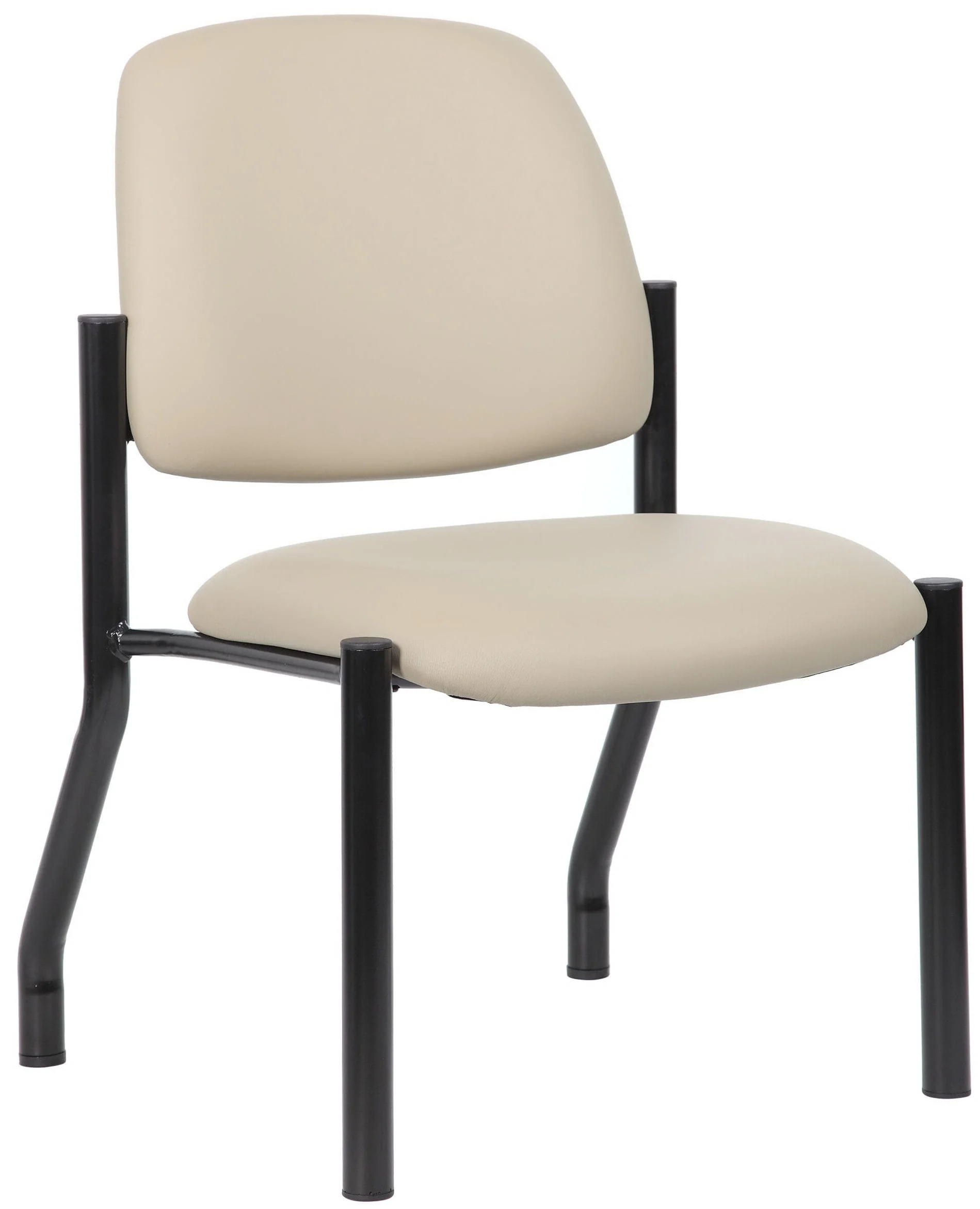 Boss Antimicrobial Bariatric Waiting Room Chair, No Arms [B9595AM-BK] - Image 4