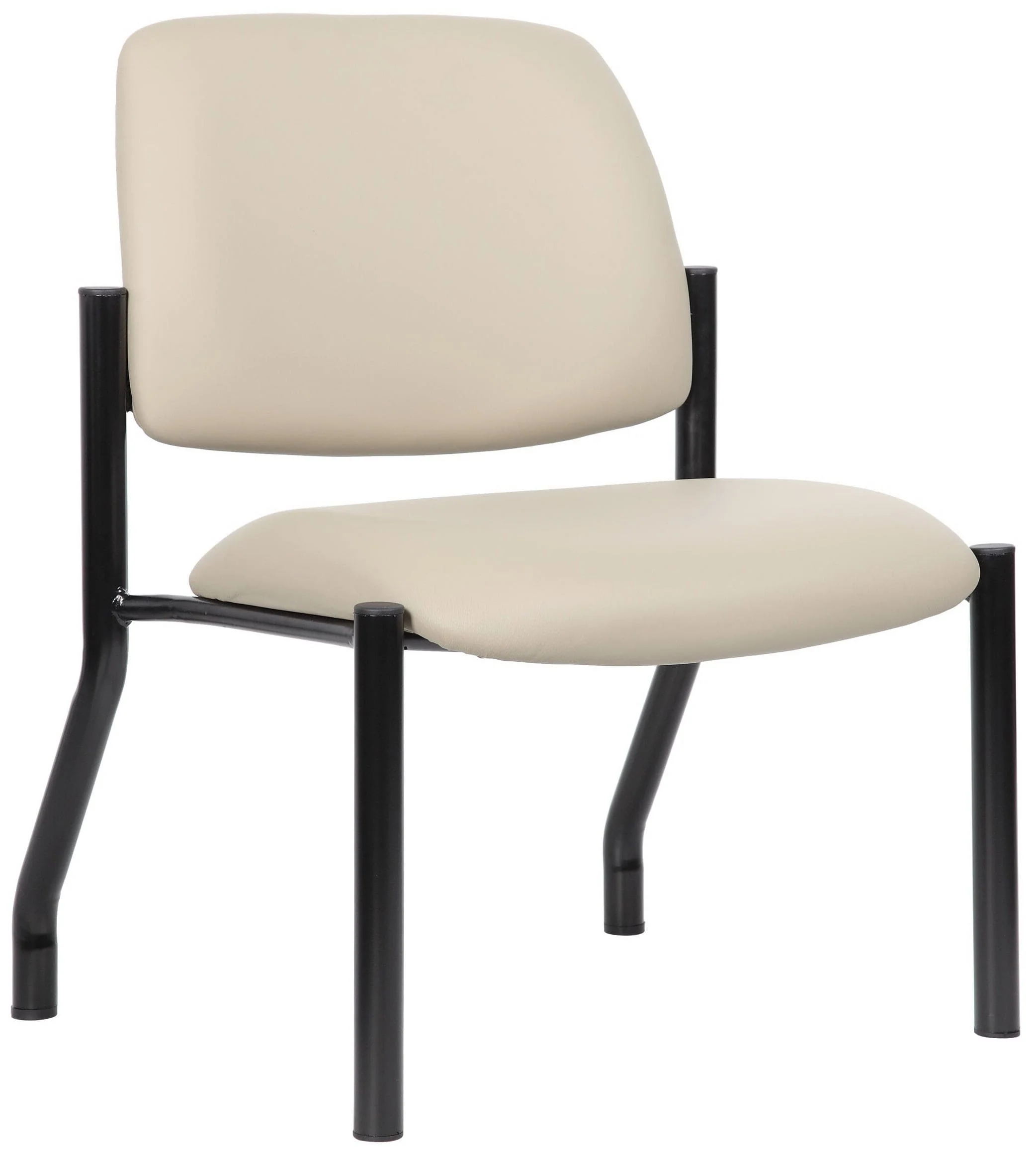 Boss Antimicrobial Bariatric Waiting Room Chair, No Arms [B9595AM-BK] - Image 6