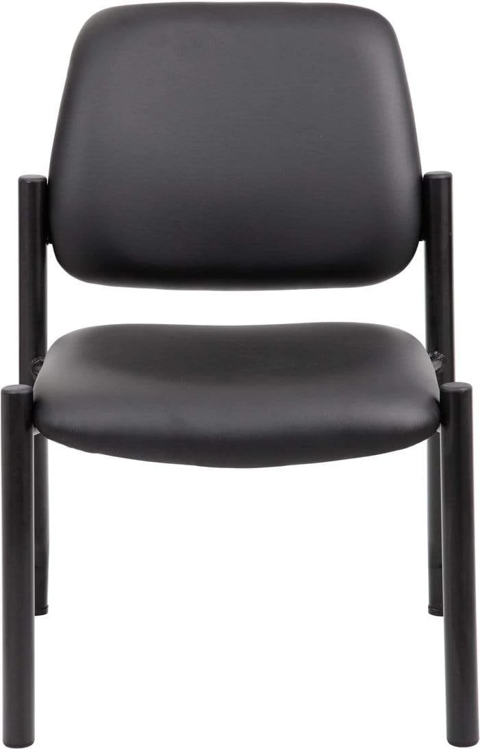 Boss Antimicrobial Bariatric Waiting Room Chair, No Arms [B9595AM-BK] - Image 7