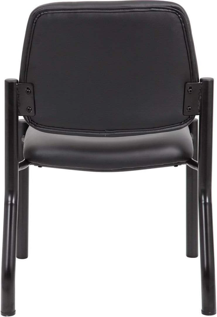 Boss Antimicrobial Bariatric Waiting Room Chair, No Arms [B9595AM-BK] - Image 9