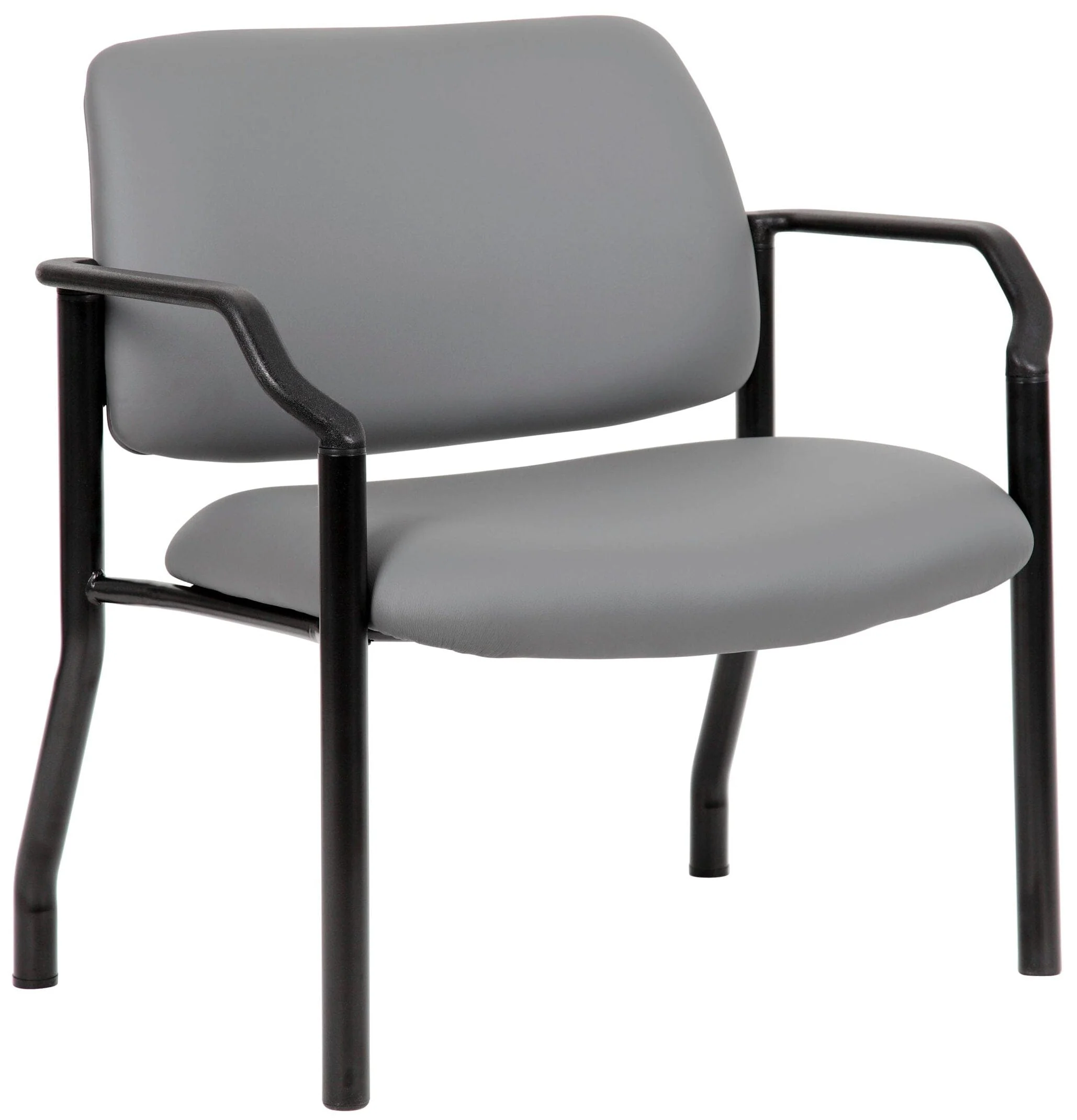 Boss Antimicrobial Bariatric Waiting Room Chair with Arms [B9591AM-BK] - Image 14