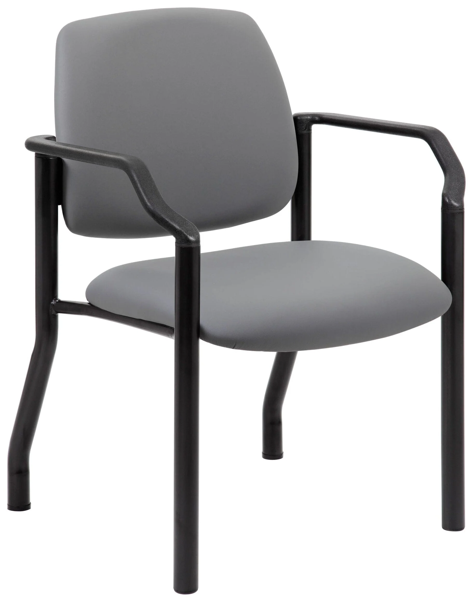 Boss Antimicrobial Bariatric Waiting Room Chair with Arms [B9591AM-BK] - Image 16