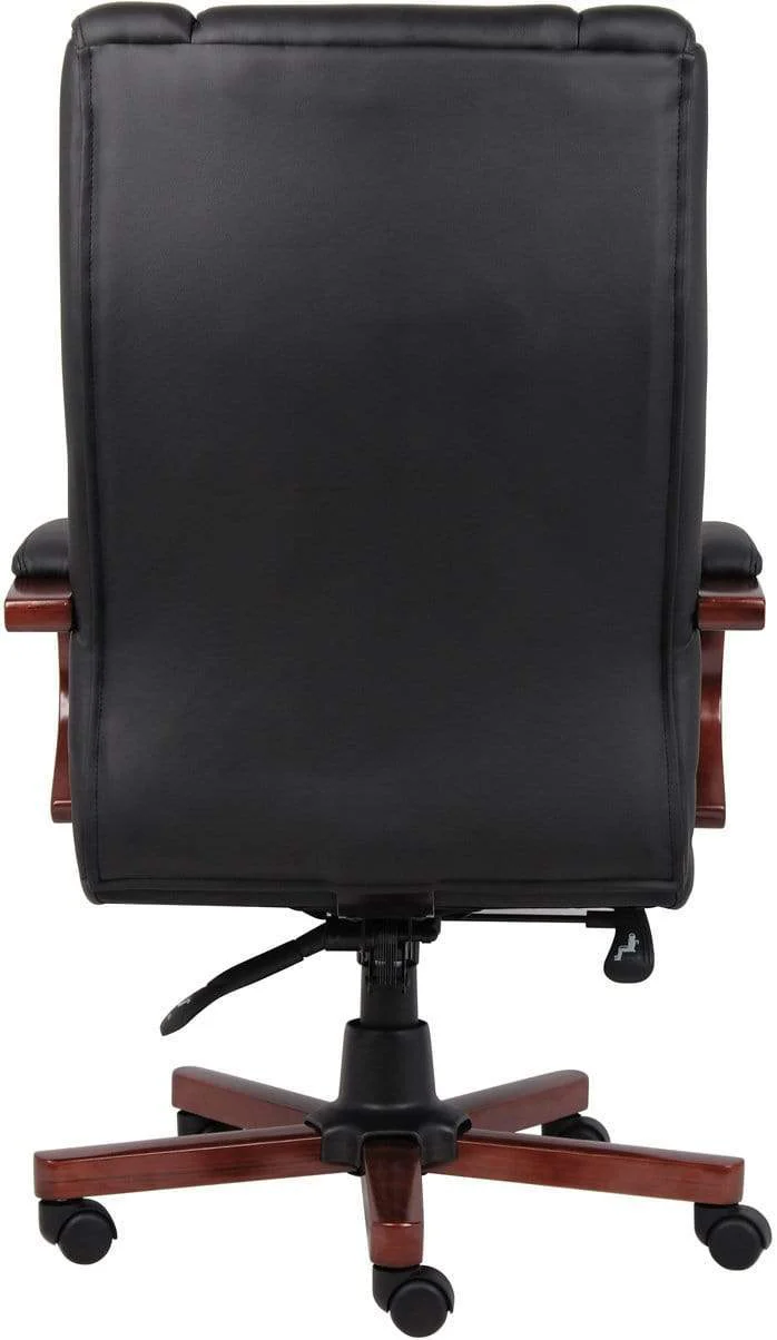 Boss High Back Executive Wood Finish Chair [B8991-C] - Image 10