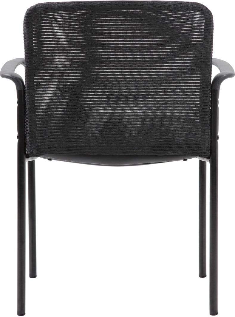 Boss Caressoft and Mesh Guest Chair, Black [B6909-CS] - Image 3