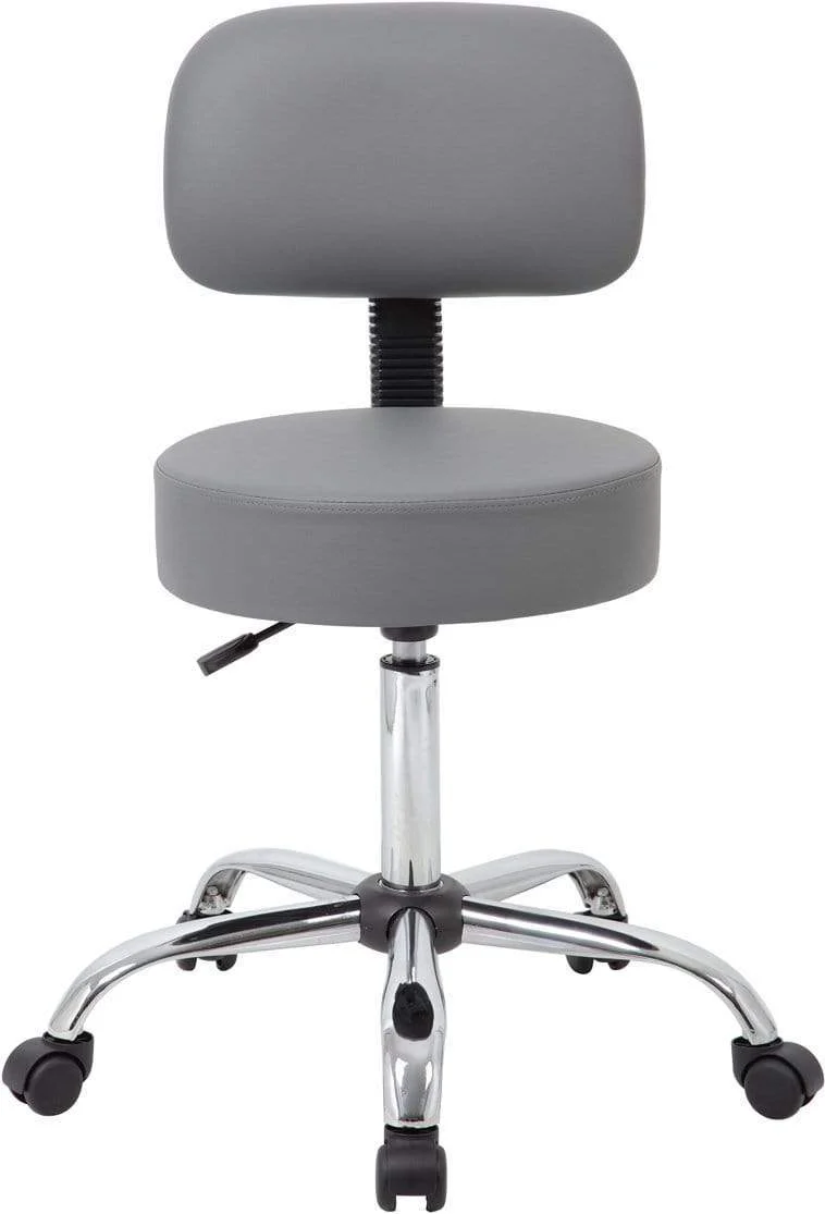 Boss Caressoft Medical Stool with Back Cushion [B245-BG] - Image 11
