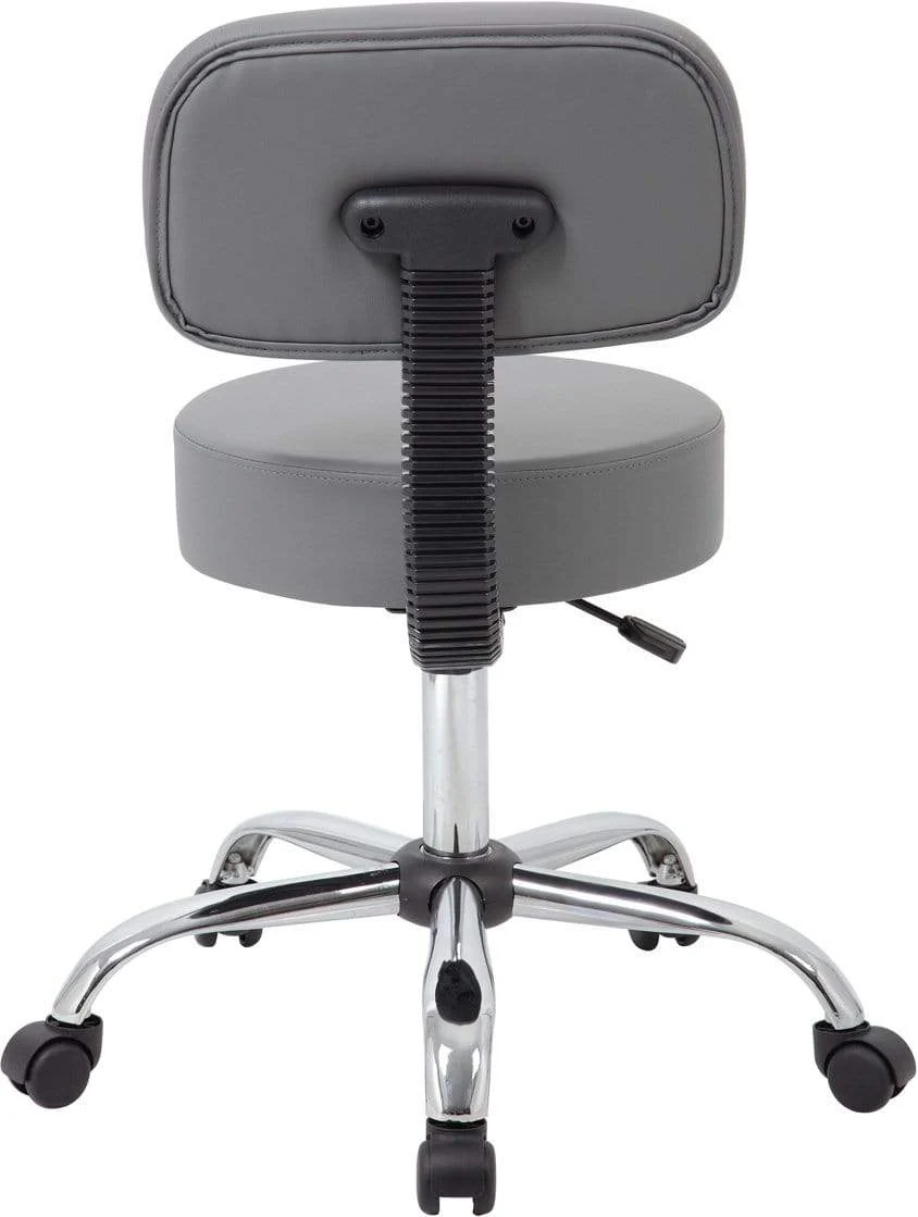 Boss Caressoft Medical Stool with Back Cushion [B245-BG] - Image 13