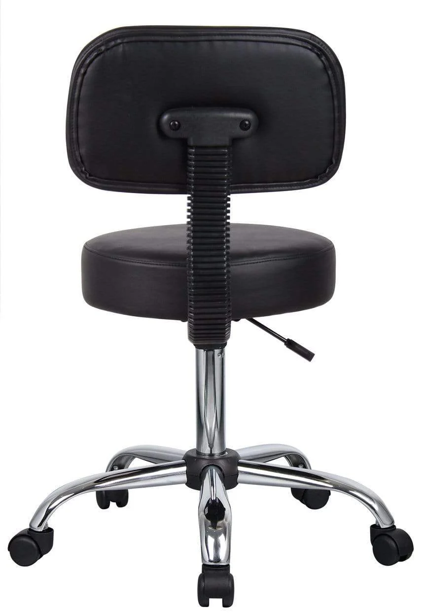 Boss Caressoft Medical Stool with Back Cushion [B245-BG] - Image 5
