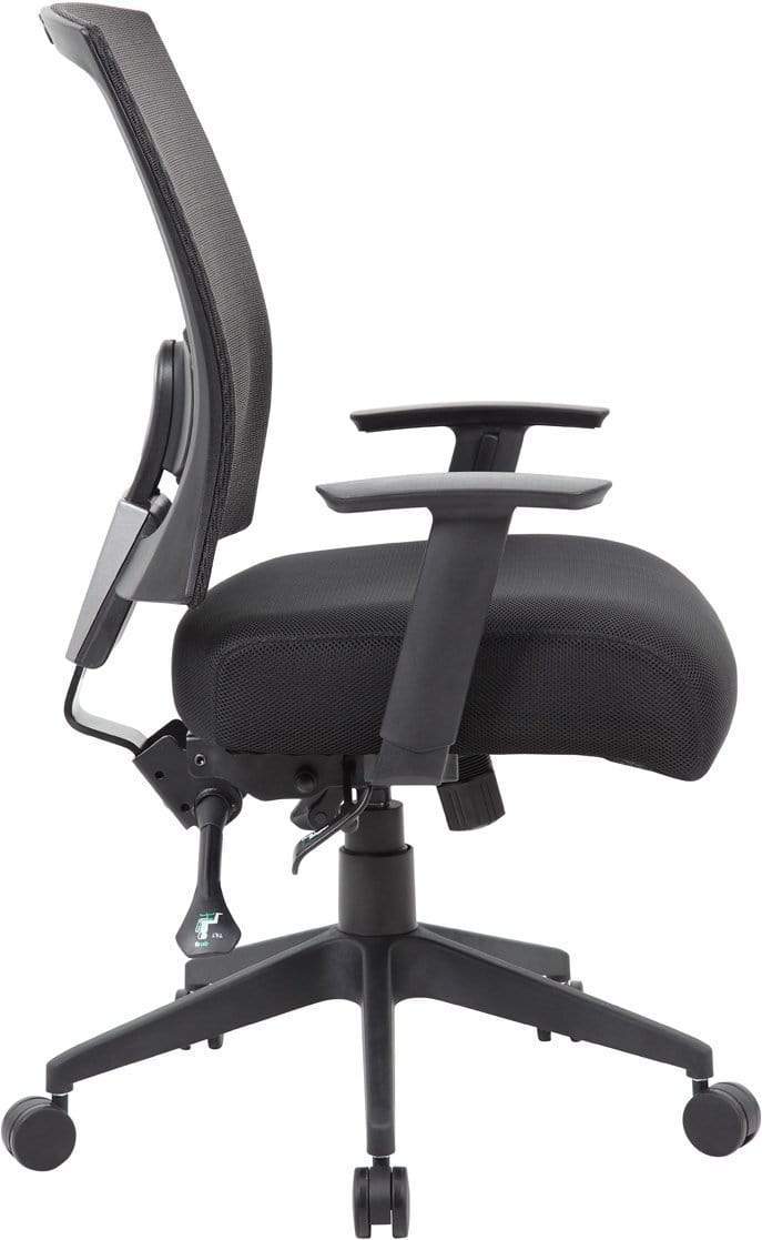 Boss Contract Mesh Back Task Chair [B6716-BK] - Image 2