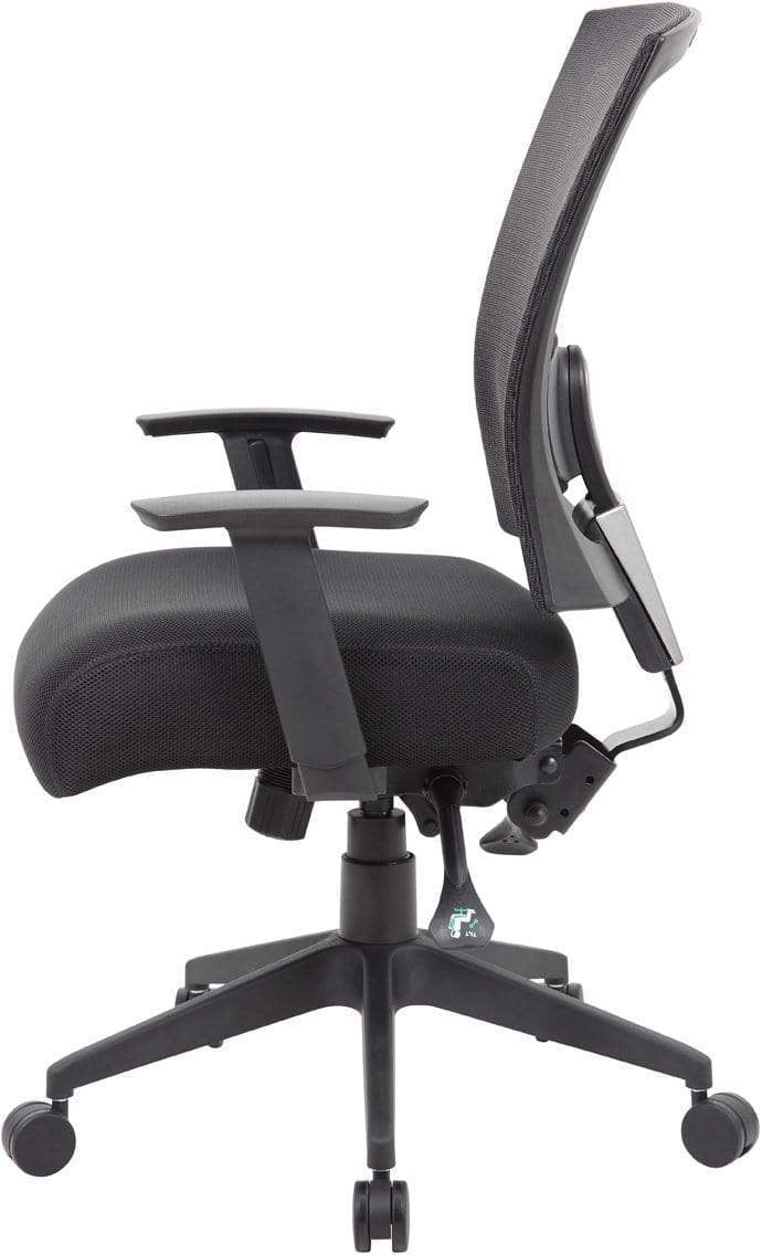 Boss Contract Mesh Back Task Chair [B6716-BK] - Image 3