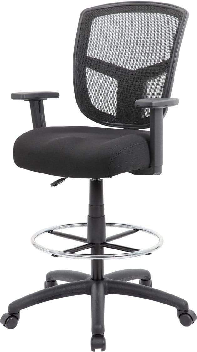 Boss Contract Mesh Drafting Stool [B16021] - Image 3