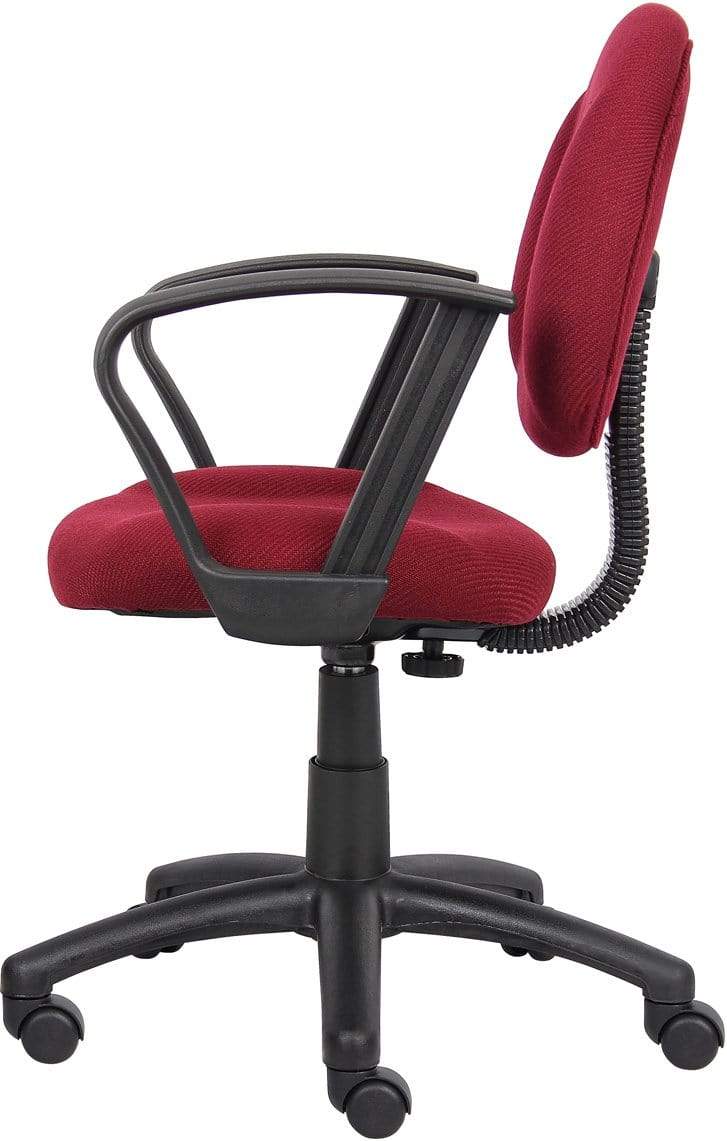 Boss Deluxe Posture Chair with Loop Arms [B317-BE] - Image 13