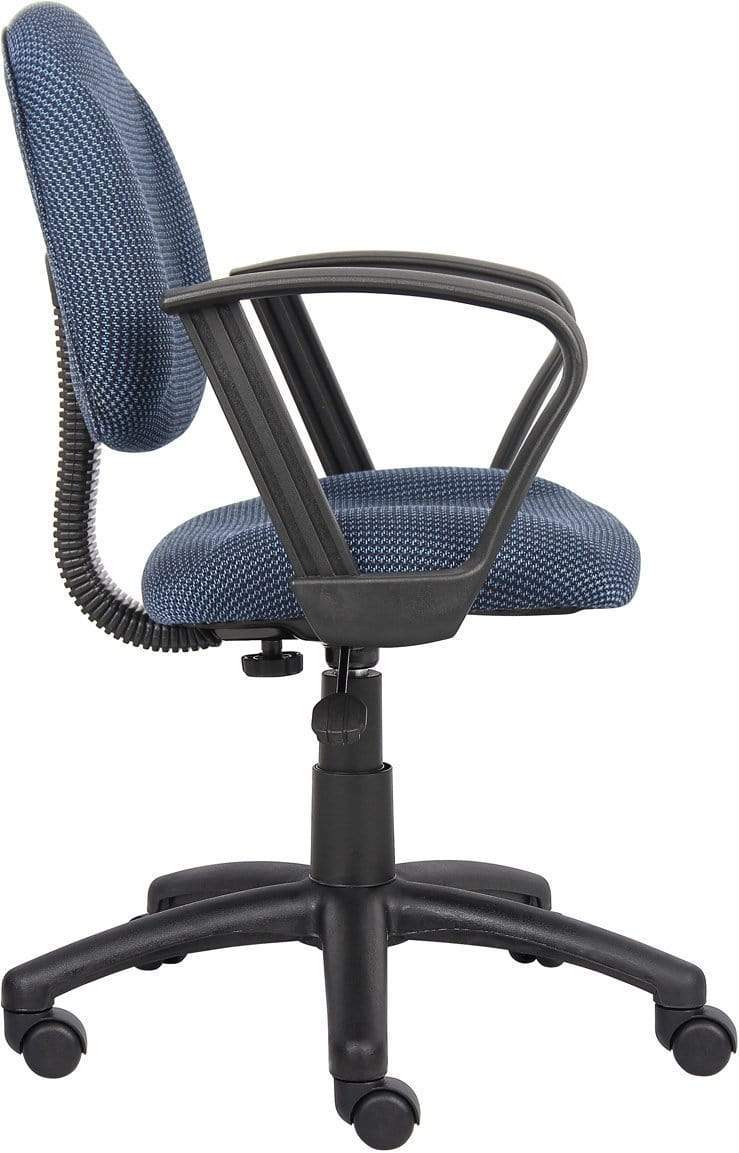 Boss Deluxe Posture Chair with Loop Arms [B317-BE] - Image 2