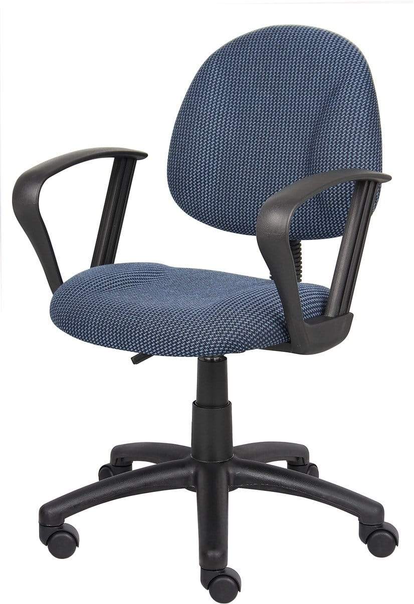 Boss Deluxe Posture Chair with Loop Arms [B317-BE] - Image 5