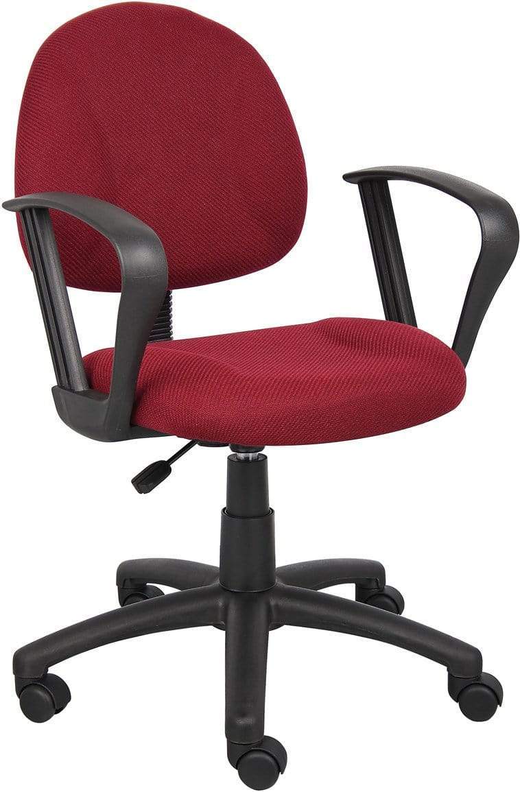 Boss Deluxe Posture Chair with Loop Arms [B317-BE] - Image 7