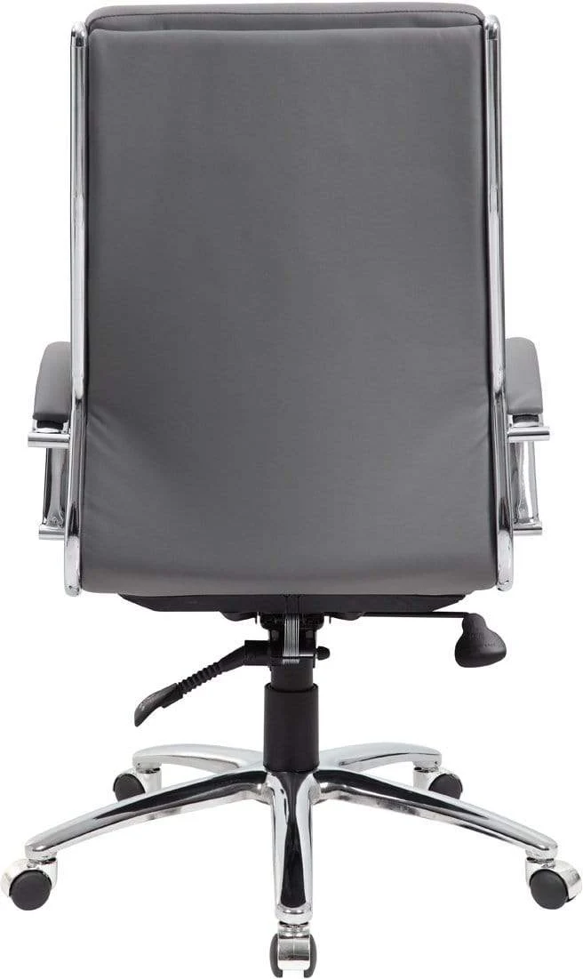 Boss Executive CaressoftPlus Chair with Metal Chrome Finish [B9471] - Image 10