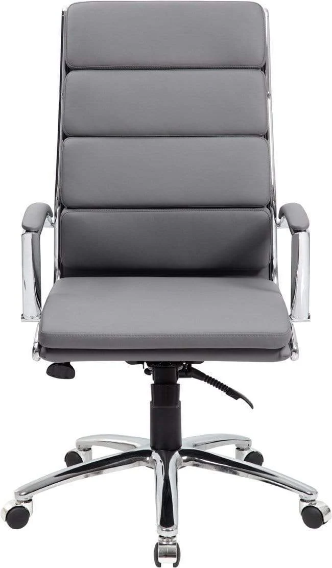 Boss Executive CaressoftPlus Chair with Metal Chrome Finish [B9471] - Image 14