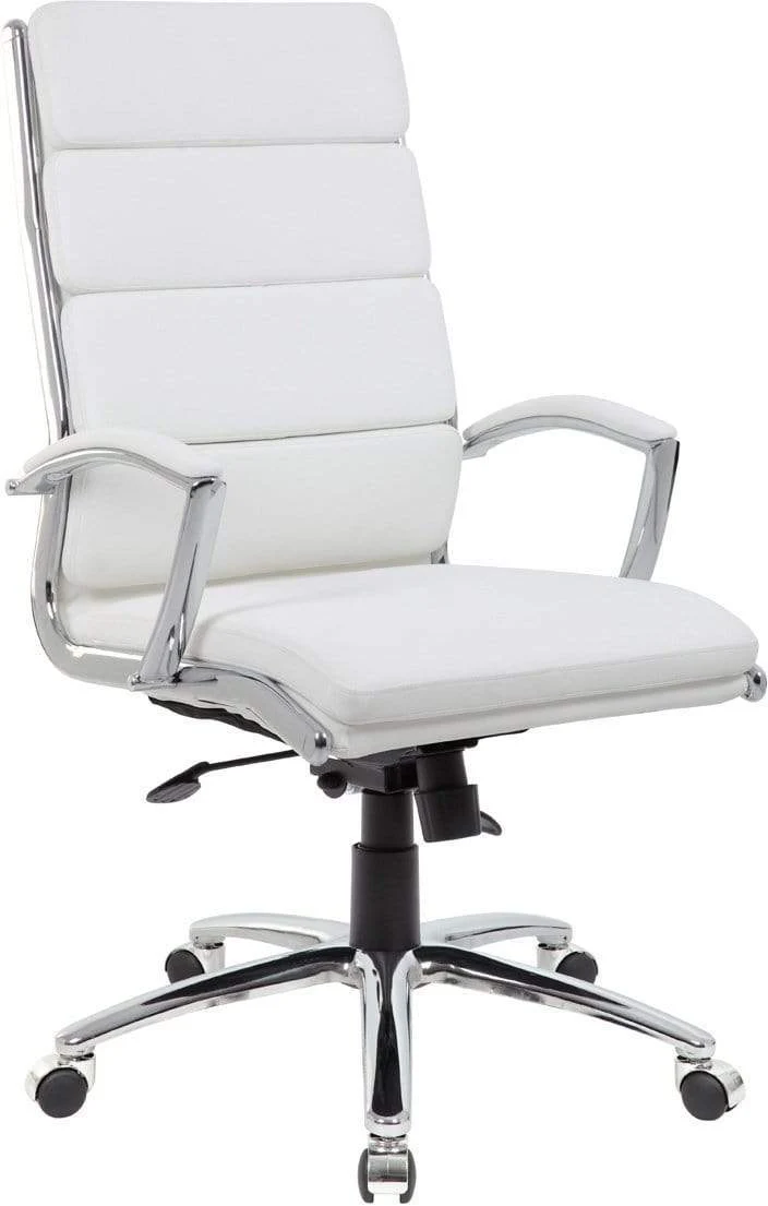 Boss Executive CaressoftPlus Chair with Metal Chrome Finish [B9471] - Image 16