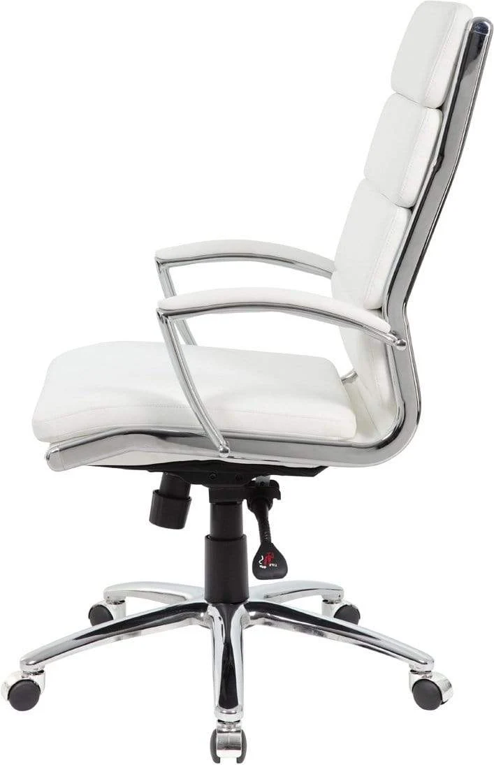 Boss Executive CaressoftPlus Chair with Metal Chrome Finish [B9471] - Image 17
