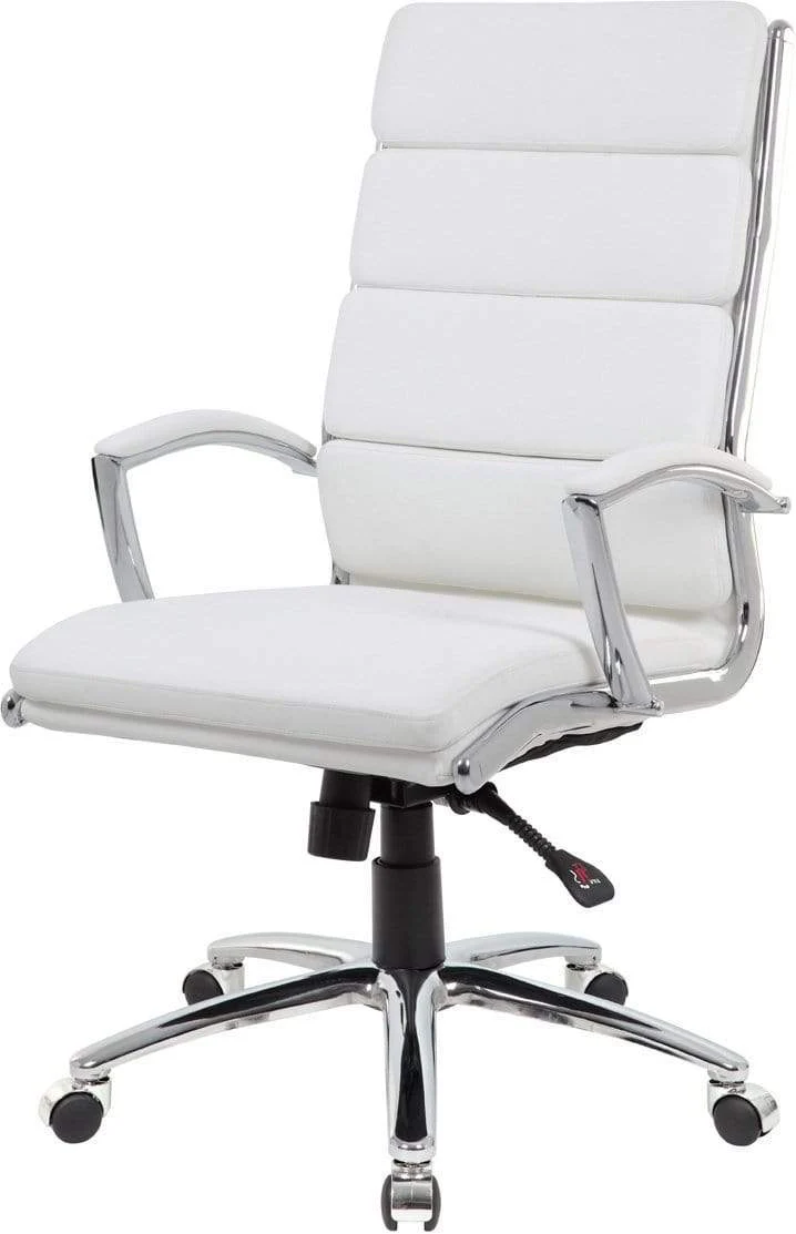 Boss Executive CaressoftPlus Chair with Metal Chrome Finish [B9471] - Image 18
