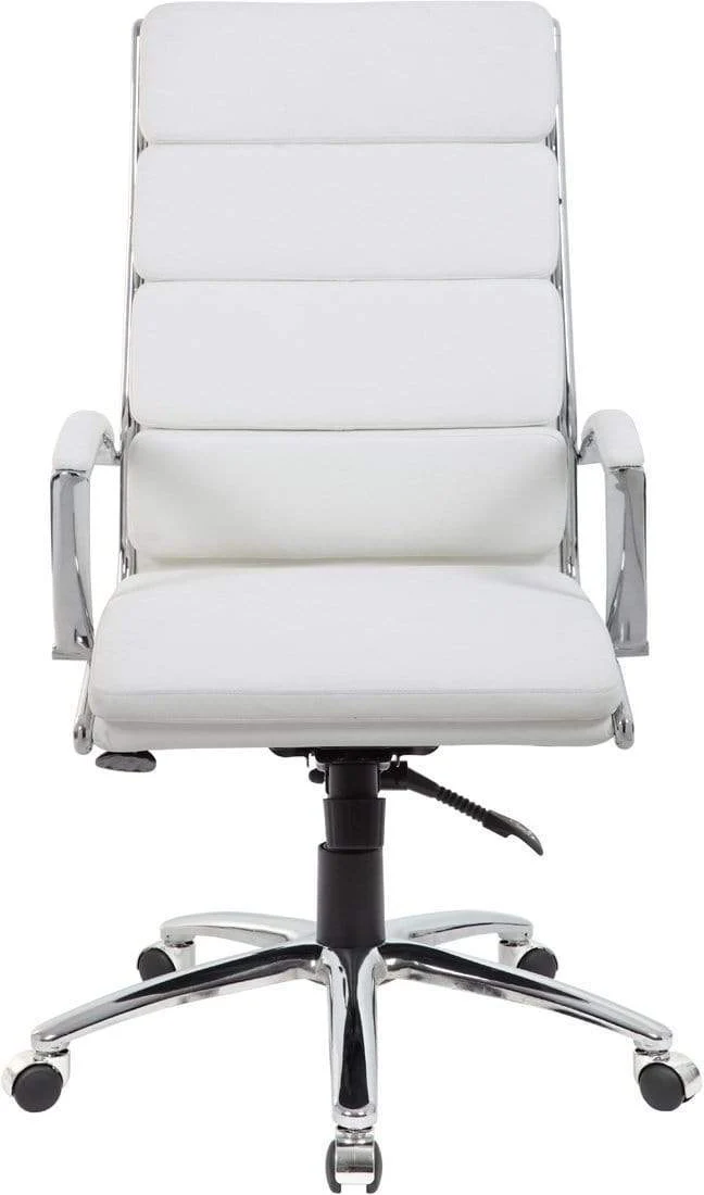 Boss Executive CaressoftPlus Chair with Metal Chrome Finish [B9471] - Image 19
