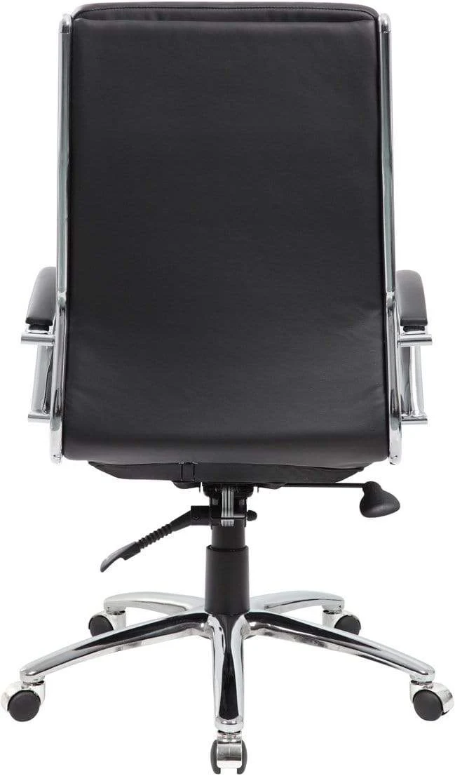 Boss Executive CaressoftPlus Chair with Metal Chrome Finish [B9471] - Image 5