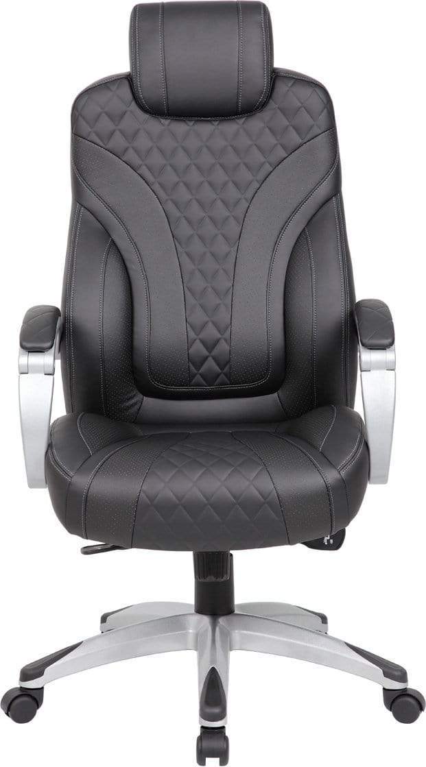 Boss Executive Hinged Arm Chair Black [B8871-BK] - Image 9
