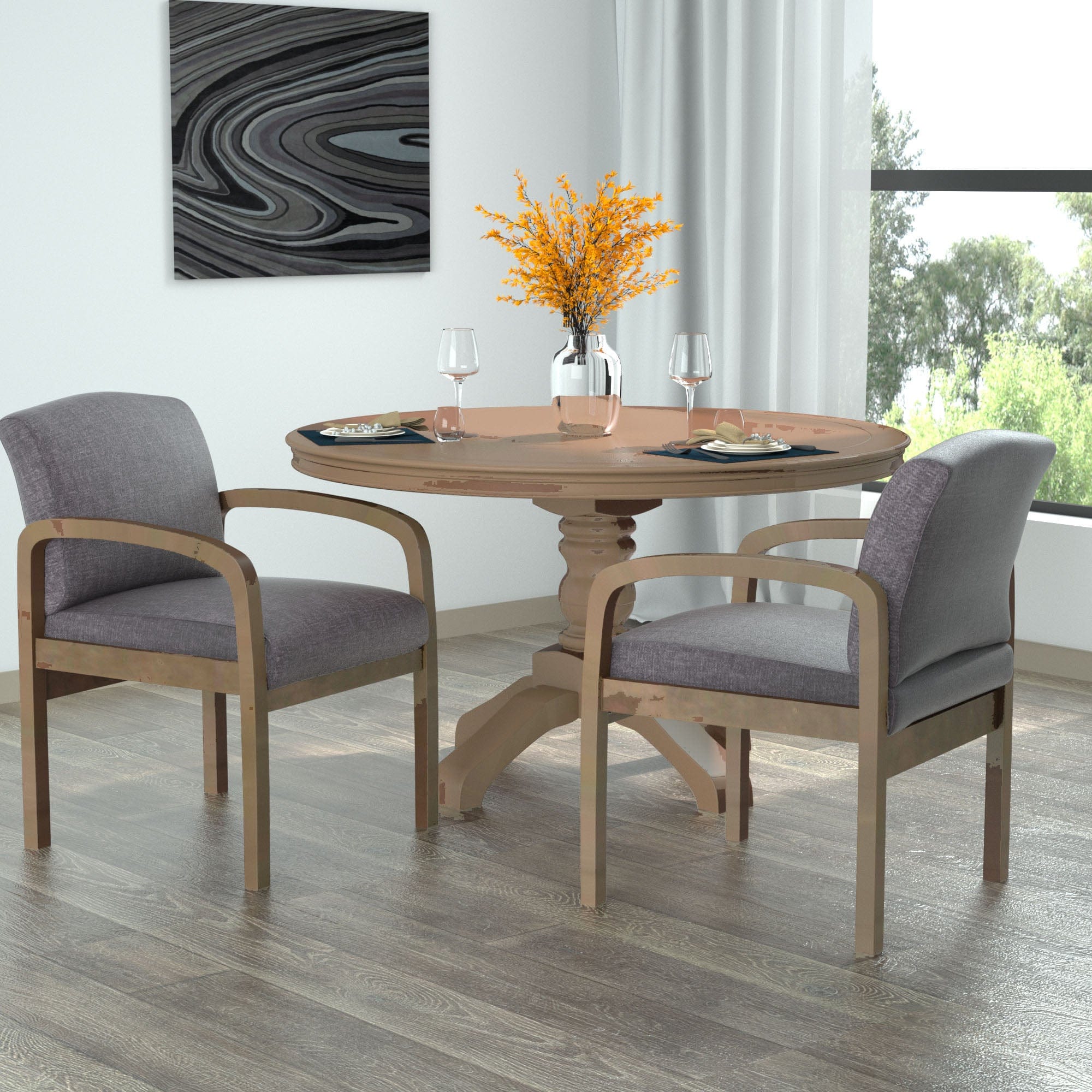 Boss Quick Assembly Wood Guest Chair [B9580BK-BK] - Image 10