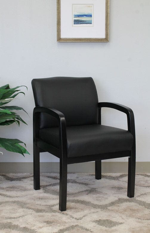 Boss Quick Assembly Wood Guest Chair [B9580BK-BK] - Image 11
