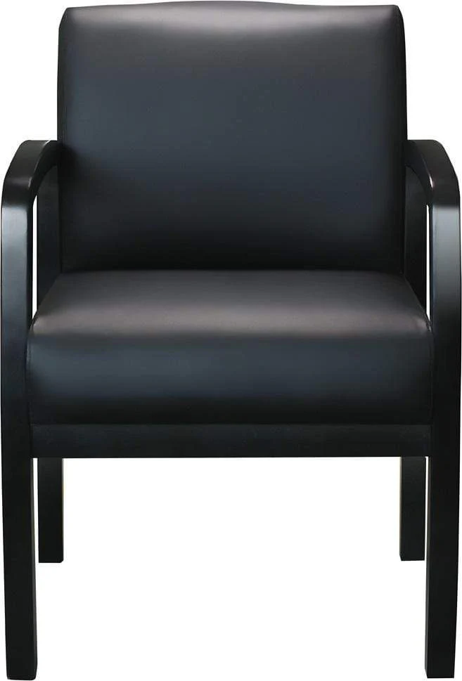 Boss Quick Assembly Wood Guest Chair [B9580BK-BK] - Image 3