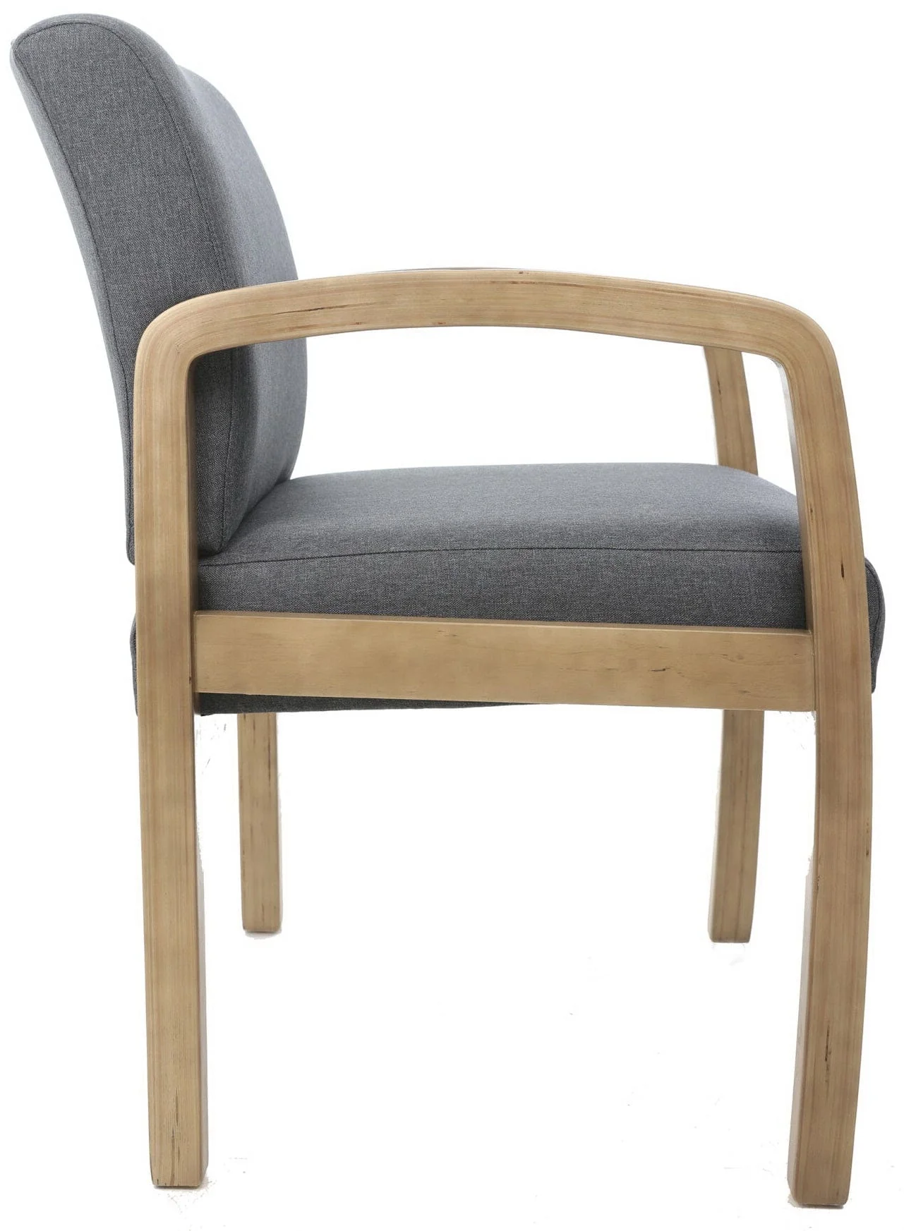 Boss Quick Assembly Wood Guest Chair [B9580BK-BK] - Image 6